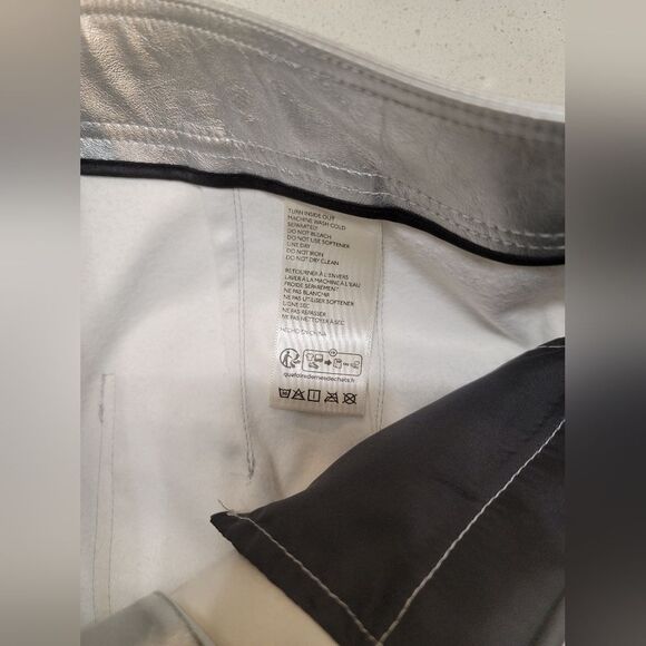 Anthropologie The Ettie High-Rise Crop Wide-Leg Pants by Maeve: Metallic 27 new - Picture 10 of 10